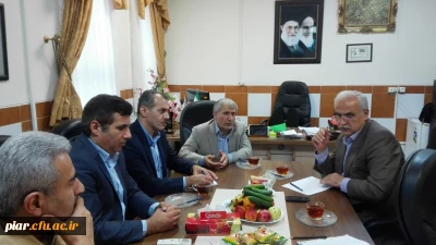 بازدید مهندس مقدم مدیر کل نوسازی استان گیلان از پردیس امام علی (ع)