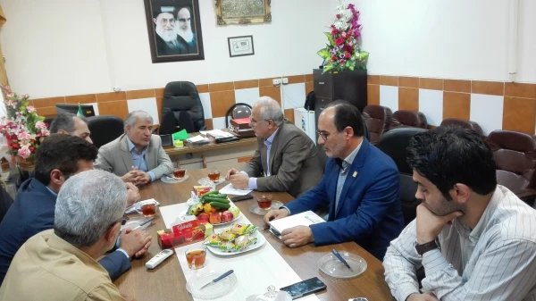 بازدید مهندس مقدم مدیر کل نوسازی استان گیلان از پردیس امام علی (ع)