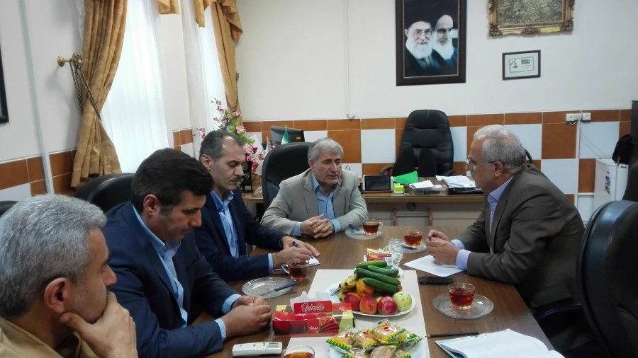 بازدید مهندس مقدم مدیر کل نوسازی استان گیلان از پردیس امام علی (ع)