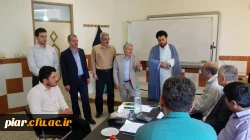 بازدید دکتر اعلائی رئیس پردیس امام علی (ع) از روند مصاحبه آزمون استخدامی  ماده 28