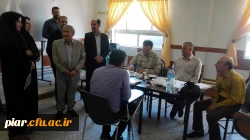 بازدید دکتر احدزاده مدیریت امور پردیس های استان از روند مصاحبه