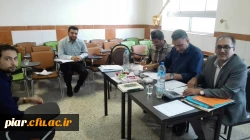 بازدید دکتر امجدی معاون پژوهشی اداره کل آموزش و پرورش گیلان از روند مصاحبه