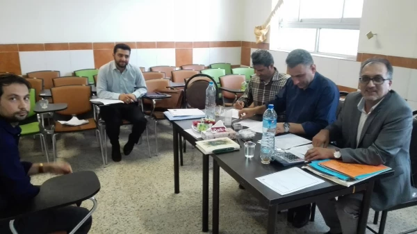 بازدید دکتر امجدی معاون پژوهشی اداره کل آموزش و پرورش گیلان از روند مصاحبه