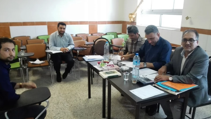 بازدید دکتر امجدی معاون پژوهشی اداره کل آموزش و پرورش گیلان از روند مصاحبه