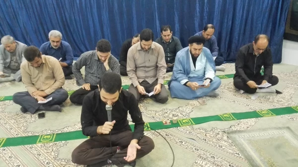 مراسم محرم ویژه اساتید و کارکنان