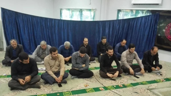 مراسم محرم ویژه اساتید و کارکنان