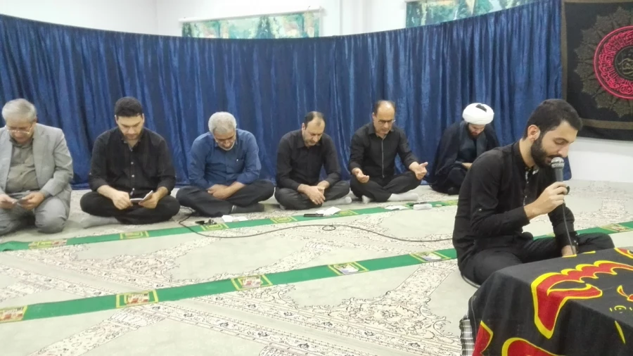 مراسم محرم ویژه اساتید و کارکنان