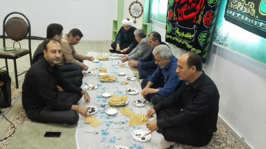 مراسم محرم ویژه اساتید و کارکنان