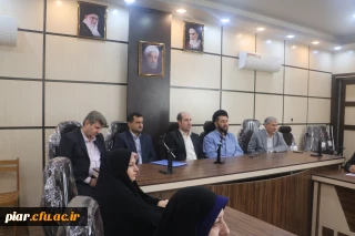 مراسم معارفه دکتر صفری معاون آموزشی و فرهنگی