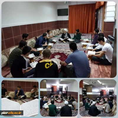 جلسه آموزش قرآن در سرای دانشجوئی