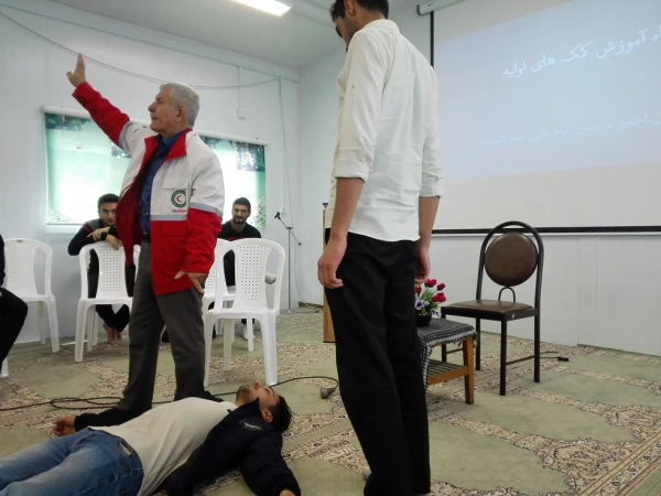 برگزاری کارگاه آموزشی کمک های اولیه