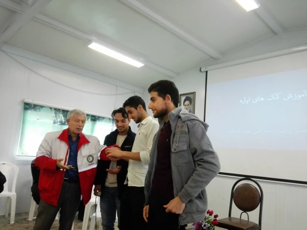 برگزاری کارگاه آموزشی کمک های اولیه