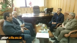 دیدار مسئولین پردیس امام علی(ع) با معاون عمرانی استانداری گیلان