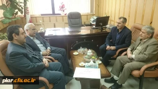 دیدار مسئولین پردیس امام علی(ع) با معاون عمرانی استانداری گیلان