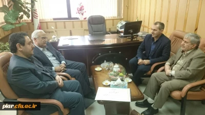 دیدار مسئولین پردیس امام علی(ع) با معاون عمرانی استانداری گیلان