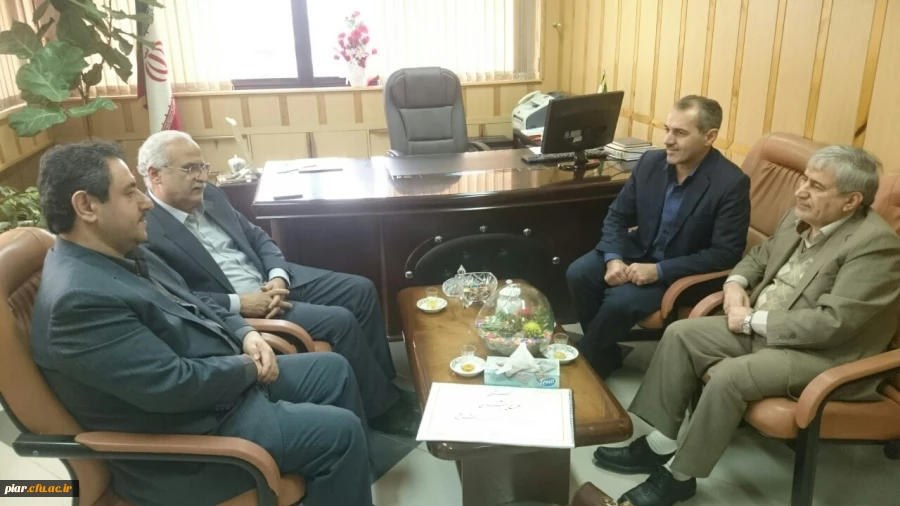 دیدار مسئولین پردیس امام علی(ع) با معاون عمرانی استانداری گیلان