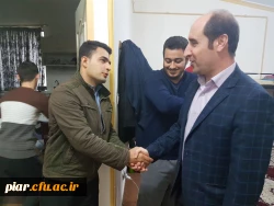 بازدید دکتر احدزاده از سرای دانشجوئی