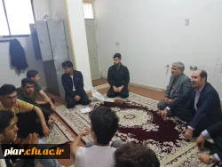 بازدید دکتر احدزاده از سرای دانشجوئی