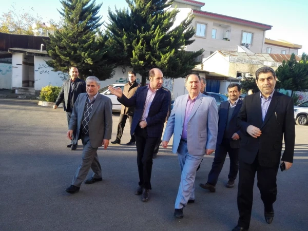 بازدید دکتر مومن زاده  فرماندار رشت از پردیس امام علی (ع)
