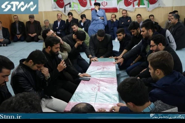 وداع با شهدای گمنام