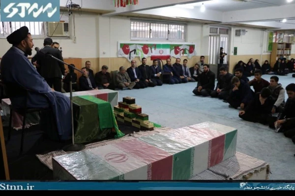 وداع با شهدای گمنام