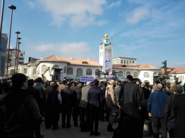 شرکت در راه پیمائی بزرگداشت حماسه یوم الله نهم دی