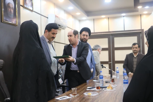 معارفه سرپرست پردیس شهید بنت الهدی صدر گیلان