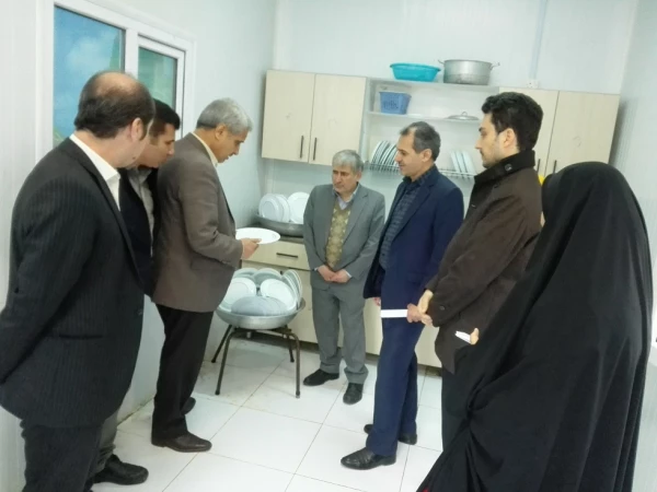 بازدید دکتر آقاخانی مدیر کل رفاهی دانشگاه فرهنگیان