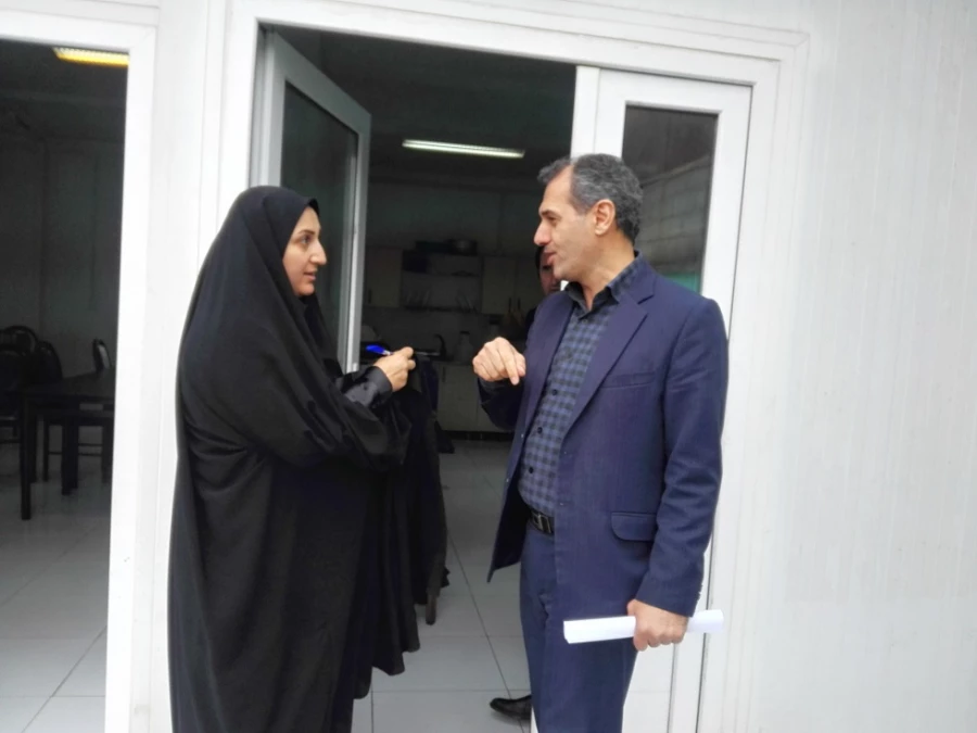 بازدید دکتر آقاخانی مدیر کل رفاهی دانشگاه فرهنگیان