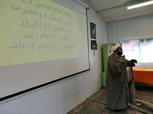 سخنرانی روز ولادت حضرت عباس (ع) و تجلیل از روز جانباز