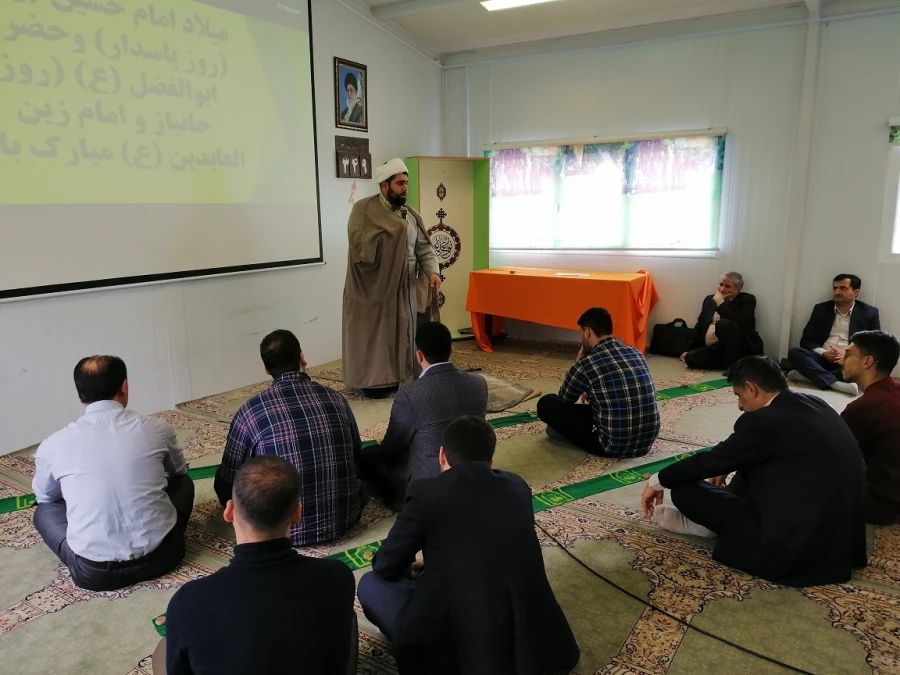 سخنرانی روز ولادت حضرت عباس (ع) و تجلیل از روز جانباز