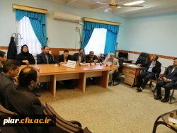 اولین جلسه شورای اداری پردیس امام علی (ع)