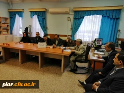 اولین جلسه شورای اداری پردیس امام علی (ع)