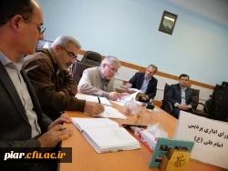اولین جلسه شورای اداری پردیس امام علی (ع)