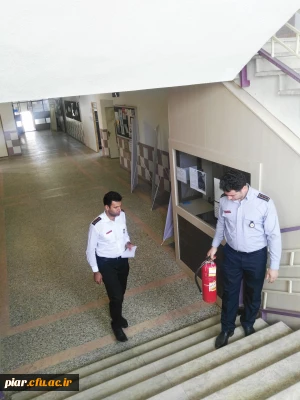 برگزاری کارگاه ایمنی و آتش نشانی