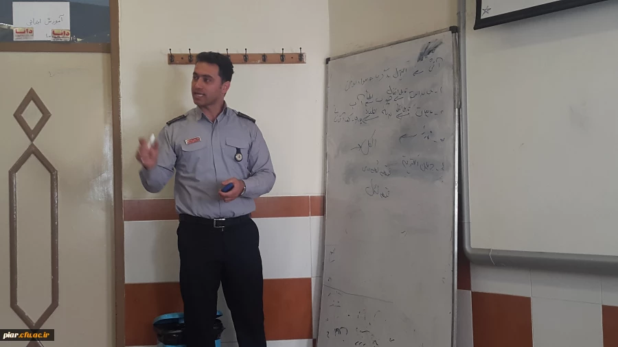 برگزاری کارگاه ایمنی و آتش نشانی