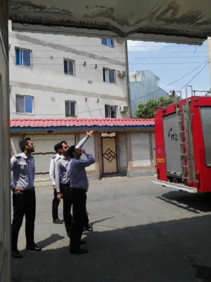 برگزاری کارگاه ایمنی و آتش نشانی