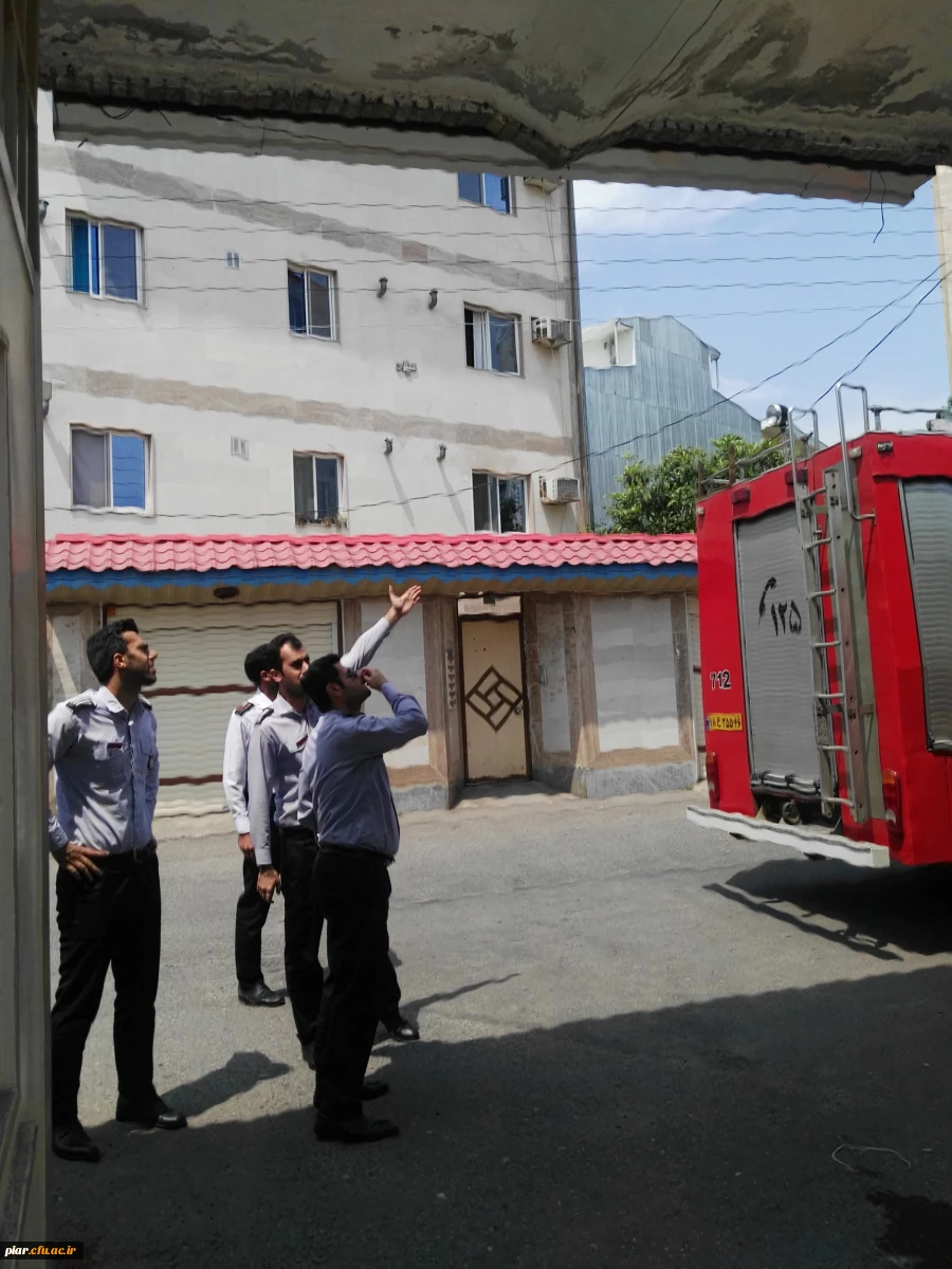 برگزاری کارگاه ایمنی و آتش نشانی