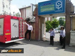 برگزاری کارگاه ایمنی و آتش نشانی