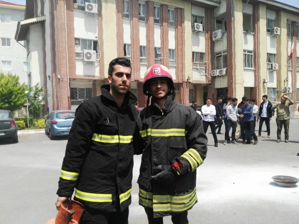 برگزاری کارگاه ایمنی و آتش نشانی