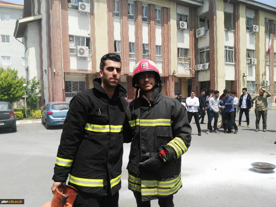 برگزاری کارگاه ایمنی و آتش نشانی