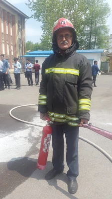برگزاری کارگاه ایمنی و آتش نشانی
