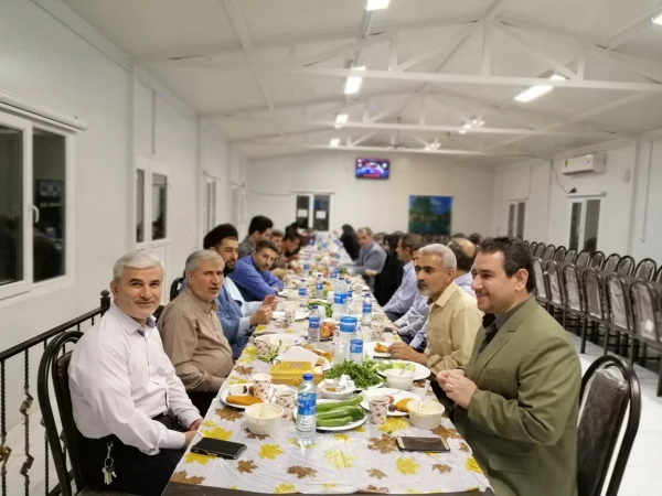 مراسم افطاری ماه خدا