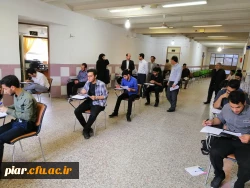 بازدید دکتر احدزاده از حوزه امتحانی پردیس امام علی (ع)