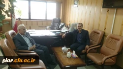 دیدار معاون توسعه منابع پردیس امام علی(ع) با معاون محترم امور عمرانی استانداری گیلان