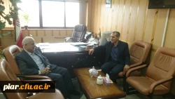دیدار معاون توسعه منابع پردیس امام علی(ع) با معاون محترم امور عمرانی استانداری گیلان
