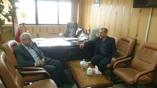 دیدار معاون توسعه منابع پردیس امام علی(ع) با معاون محترم امور عمرانی استانداری گیلان