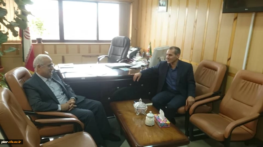 دیدار معاون توسعه منابع پردیس امام علی(ع) با معاون محترم امور عمرانی استانداری گیلان