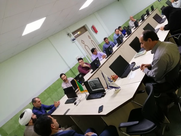 مراسم وفات مادر حجت الاسلام عاملی