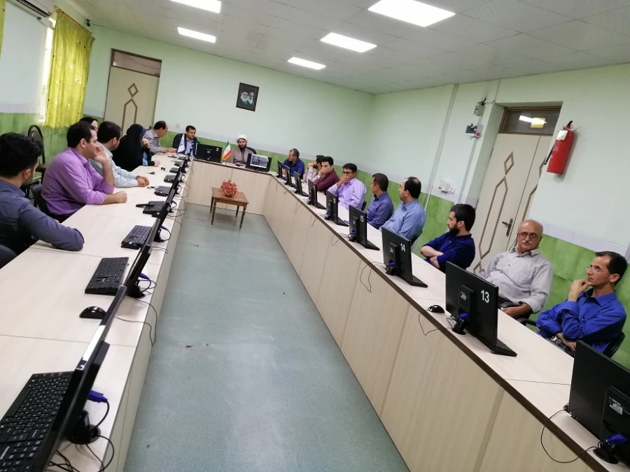 مراسم وفات مادر حجت الاسلام عاملی